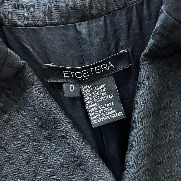 Etcetera Belted Rear Pleat Trench coat black - 0 - Picture 10 of 10